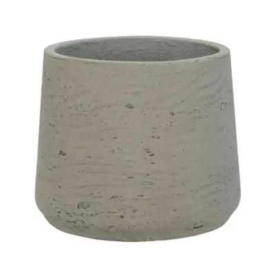 Pottery Pots Bloempot Patt L Ø20x16,5cm - Grey Washed Pottery Pots Bloempot Patt L Ø20x16,5cm - Grey Washed