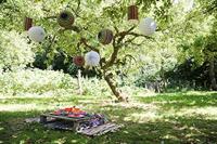 Lampion Regenboog Ø22cm - thumbnail