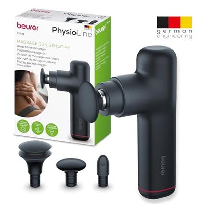 Beurer MG 79 sensitive Mini-Massagegun Massage-apparaat Zwart - thumbnail