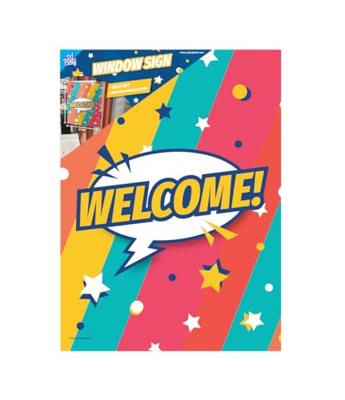 Raambord &apos;Welcome&apos; Rainbow