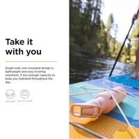 Klean Kanteen Drinkfles - classic - sportdop met flip - peach parfait - 800 ml - thumbnail