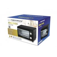 Esperanza EKO007 Mini Oven 10 l 900 W Zwart - thumbnail