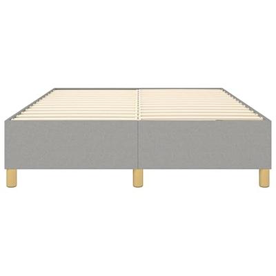 Boxspringframe stof lichtgrijs 140x200 cm Boxspringframe stof lichtgrijs 140x200 cm