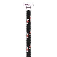 VidaXL Boot touw 2 mm 250 m polypropyleen zwart - thumbnail