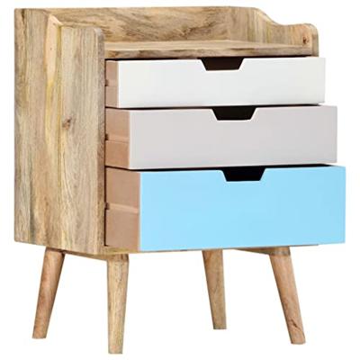 VidaXL Nachtkastje 47x35x63 cm massief mangohout