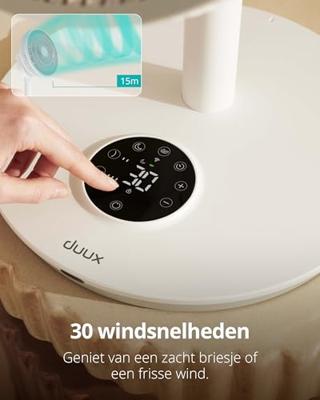 Duux Whisper Flex 2 Smart Statiefventilator Wit Duux Whisper Flex 2 Smart Statiefventilator Wit