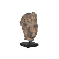 Decoratieve figuren Home ESPRIT Bruin Zwart Boeddha Orientaals 15 x 18 x 38 cm - thumbnail