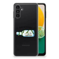 Samsung Galaxy A13 | A04s Telefoonhoesje met Naam Boho Bottle - thumbnail