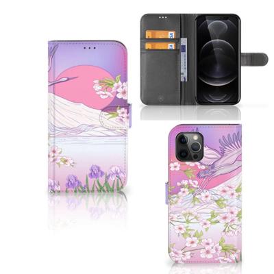 Apple iPhone 12 Pro Max | Telefoonhoesje | Met pasjeshouder | Bird Flying