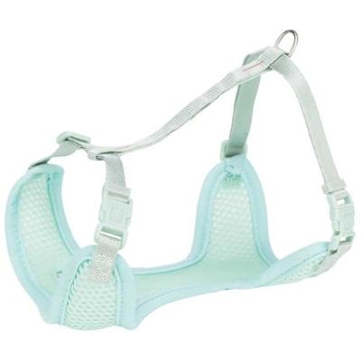 Trixie junior puppytuig soft met riem mintgroen