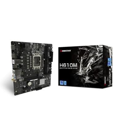 BioStar H610MT-E Moederbord Socket Intel LGA 1700 Vormfactor Micro-ATX Moederbord chipset Intel® H610