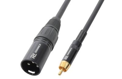 PD Connex Kabel XLR Male - RCA Male 8.0m PD Connex Kabel XLR Male - RCA Male 8.0m