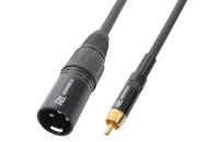 PD Connex Kabel XLR Male - RCA Male 8.0m - thumbnail