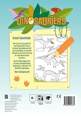 Standaard Uitgeverij Groot kleurboek dinosauriers