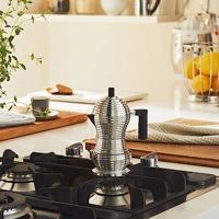 Alessi Percolator Pulcina - MDL02/1 B - Zwart - 1 kops - door Michele De Lucchi - thumbnail