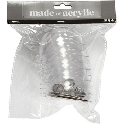 Creativ Company decoratie kerstballen tweedelig, 5st.