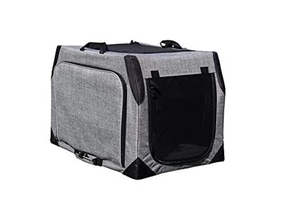 Honden-Transportbox Traveller Extend, grijs, Maat: S