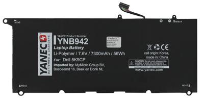 Yanec laptop accu 7300 mah