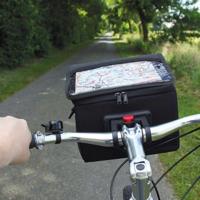 Haberland stuurtas "classic" bar bag classic black - thumbnail