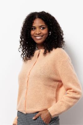 Bibi mohair cardigan - peachy - 13457