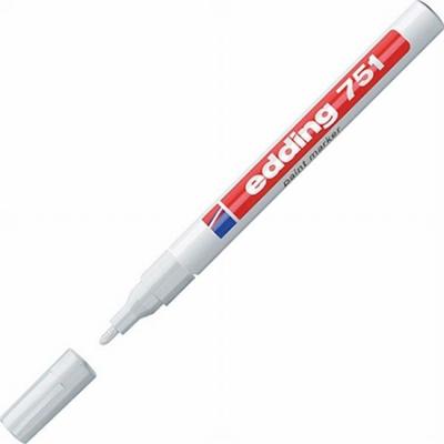 Edding 751 paint marker 4-751049 Lakmarker Wit 1 mm, 2 mm Edding 751 paint marker 4-751049 Lakmarker Wit 1 mm, 2 mm