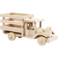 Creativ Company Truck, h: 11 cm, l: 22 cm, b: 7,5 cm, 1 stuk - thumbnail