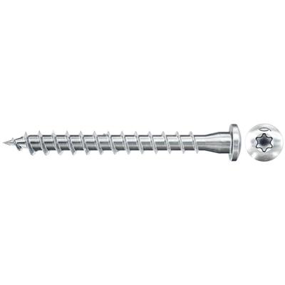 Fischer 652880 Verzinkkopschroef 5 mm 40 mm T Galvanisch verzinkt 200 stuk(s)