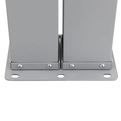 VidaXL Windscherm uittrekbaar 100x600 cm zwart