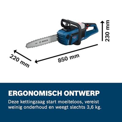 Bosch Professional GKE 18V-40 Accu kettingzaag 40cm 18V Basic Body - 06008D3000 - thumbnail