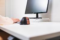 BakkerElkhuizen Q-riser 50 monitorstatief, verstelbaar, draagvermogen tot 10kg, transparante uitvoering - thumbnail