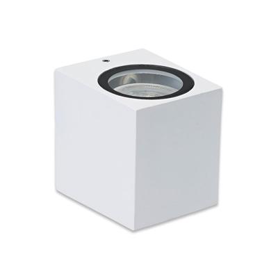 GU10-wandarmatuur Lido wit