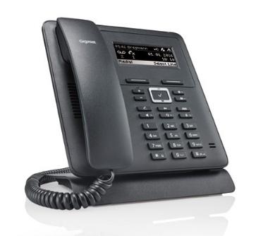 Gigaset Maxwell Basic - krachtige desktoptelefoon met professionele functies voor elk bedrijf en elke thuiskantooromgeving, zwart