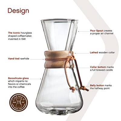 Chemex® Classic Koffiemaker - 3 kops