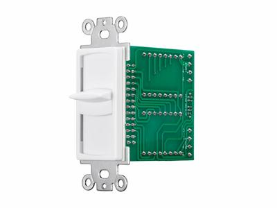 Monoprice 300-Watt Slider Impedantie Bijpassende Volume Control met Color Kit, Sluit meerdere Speaker Paren aan op een enkele Versterker of Ontvanger, Multi-Color, Modelnummer: 138167