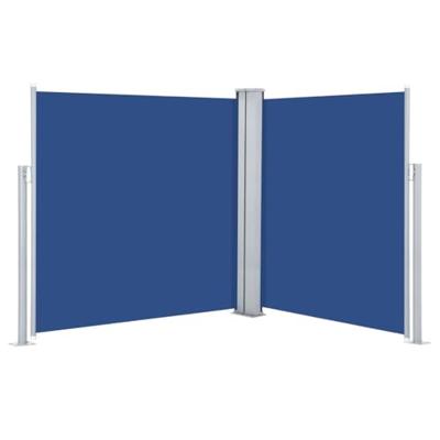 VidaXL Windscherm uittrekbaar 140x600 cm blauw VidaXL Windscherm uittrekbaar 140x600 cm blauw