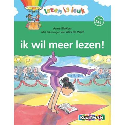 Uitgeverij Kluitman Lezen is leuk - ik wil meer lezen! avi-m3