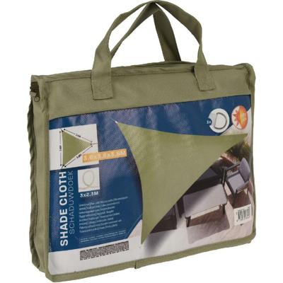 Schaduwdoek Driehoek 360x360x360cm Groen Schaduwdoek Driehoek 360x360x360cm Groen