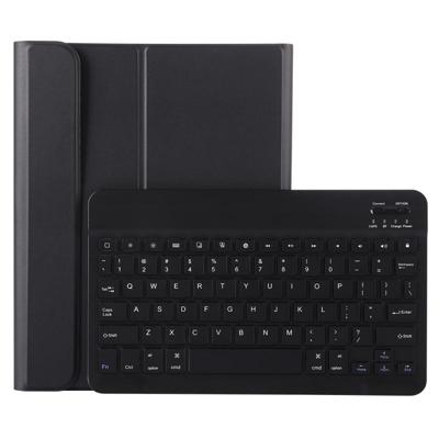 A11B Bluetooth 3 0 ultra-dunne ABS afneembare Bluetooth toetsenbord lederen case voor iPad Pro 11 inch (2018) met pen slot & Holder (zwart)