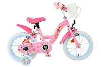 Disney Prinzessin Disney princess kinderfiets - meisjes - 14 inch - roze - twee handremmen - thumbnail