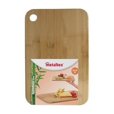 Metaltex bambooplank 30x20x1 cm