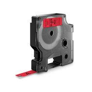 Huismerk DYMO D1 40917/S0720720 Labeltape 9mm Zwart op Rood - thumbnail