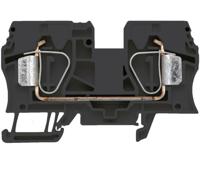 Weidmüller 1830650000 Doorgangsserieklem Spanveer Zwart 25 stuk(s) - thumbnail