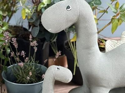 Knuffel Dino Victor - 35 cm Knuffel Dino Victor - 35 cm