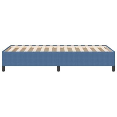 Bedframe Blauw 90 x 200 cm Katoenen stof