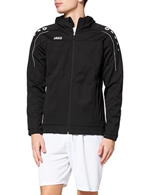 JAKO 6850D Jas Met Kap Classico Dames - Zwart - 48