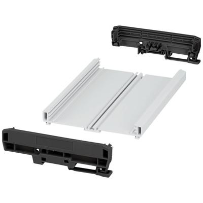 Phoenix Contact UM-PRO-KIT-B122-L180-7035 1310989 Profielbehuizing 183.8 x 142.3 x 39.45 PA Grijs-wit (RAL 7035), Zwart (RAL 9005) 1 stuk(s)