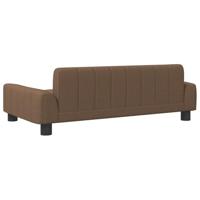 vidaXL Hondenmand 90x53x30 cm stof bruin - thumbnail
