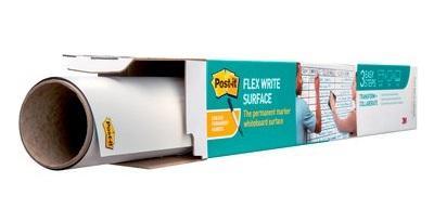Post-It Flex Write whiteboardfolie op rol, ft 60,9 x 91,4 cm Post-It Flex Write whiteboardfolie op rol, ft 60,9 x 91,4 cm