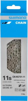 Ketting 11 speed Shimano Ultegra / Deore XT HG701 met 138 schakels - Race/MTB/E-bike