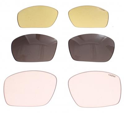 Lazer Silver Lens Kit M2/KR1 zwart/geel/transparant